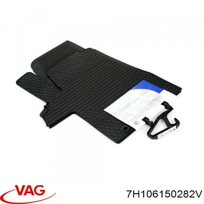 Comprar 7H106150282V VAG Juego de alfombrillas delanteras, 2 piezas