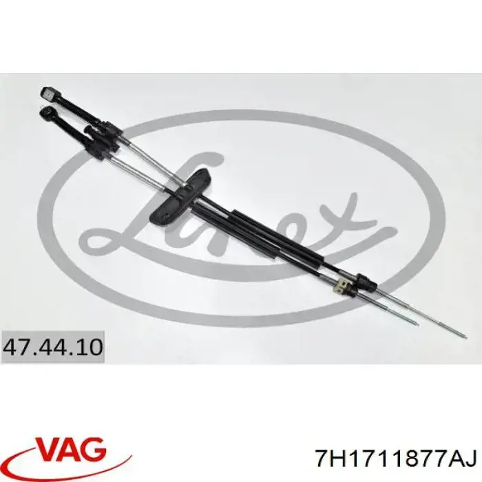 Comprar 7H1711877AJ VAG Cables De Accionamiento, Caja De Cambios