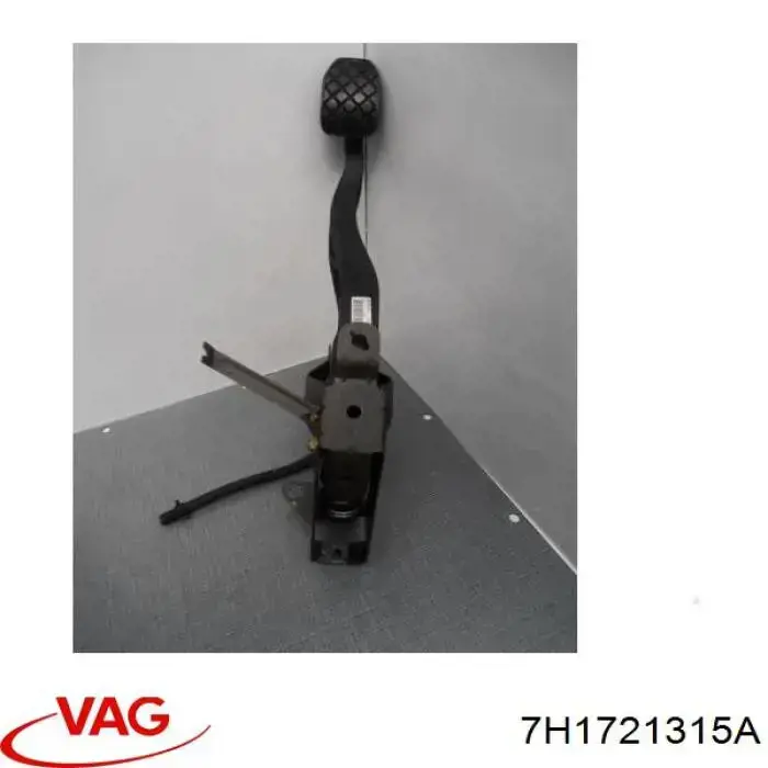 7H1721315A VAG pedal embrague