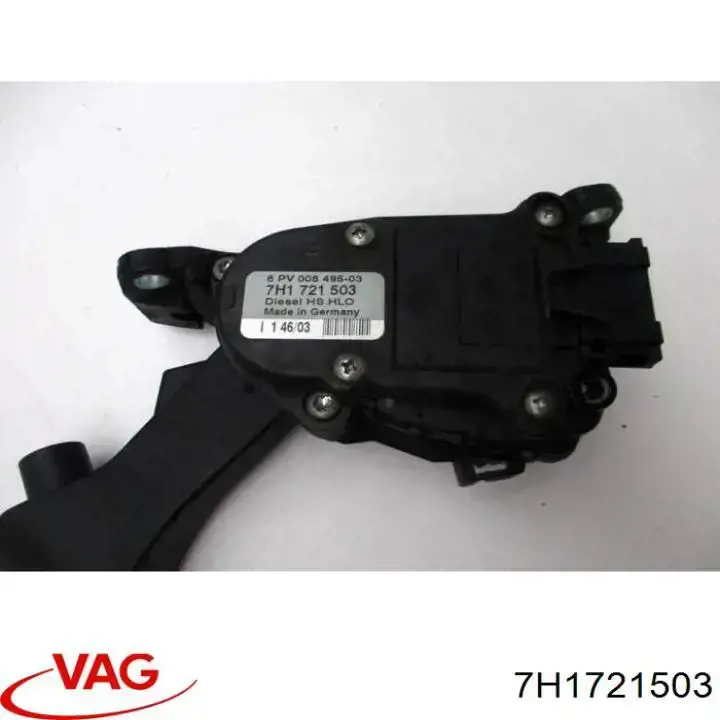 Potenciómetro pedal acelerador VAG 7H1721503 precio, desde 46,46 EUR