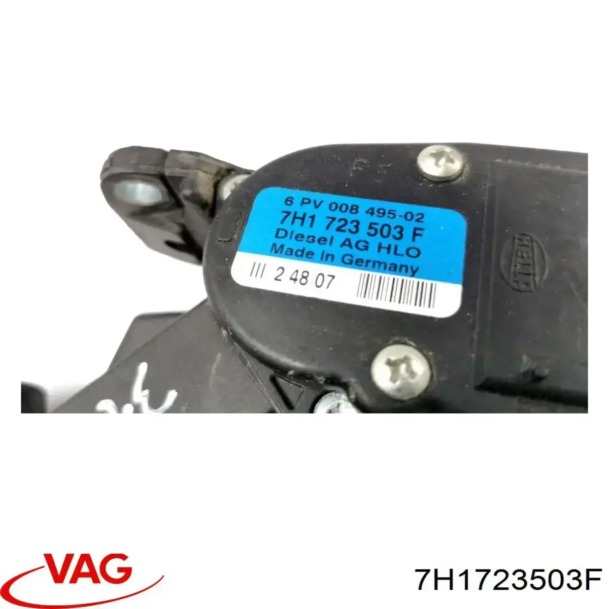 7H1723503F VAG pedal de acelerador