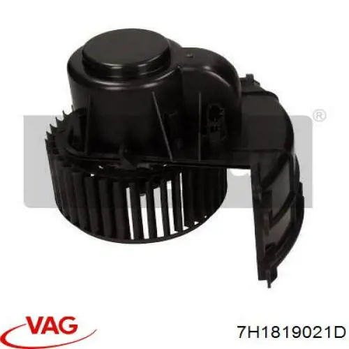 7H1819021D VAG motor eléctrico, ventilador habitáculo