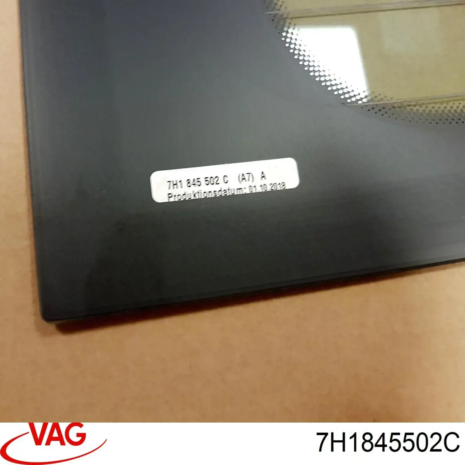 Comprar 7H1845502C VAG Cristal de puerta trasera derecha