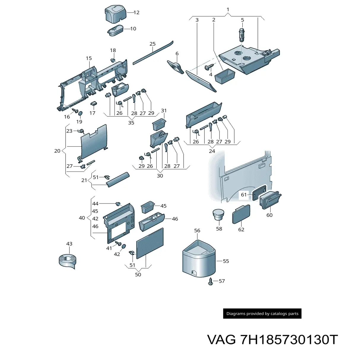 Comprar 7H185730130T VAG 