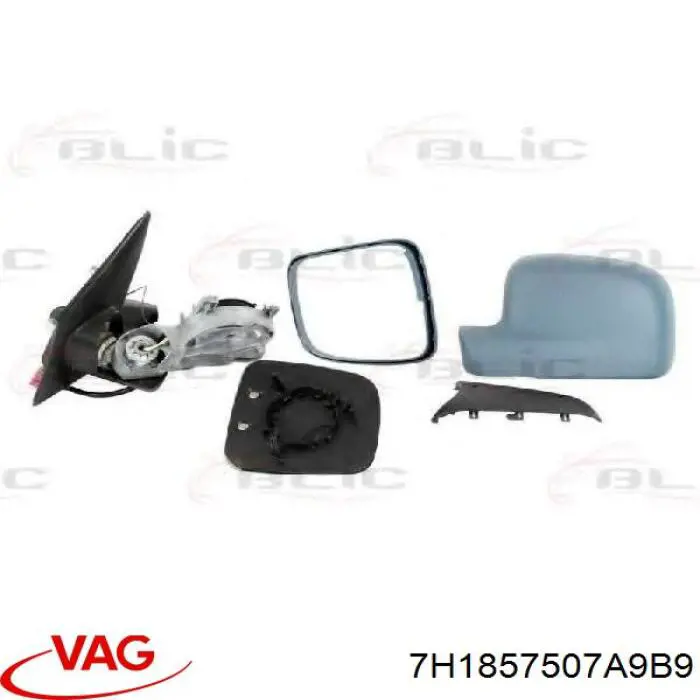 Espejo izquierdo VAG 7H1857507A9B9 precio, desde 83,87 EUR