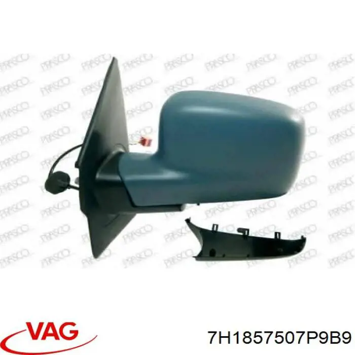 Espejo izquierdo VAG 7H1857507P9B9 precio, desde 88,44 EUR