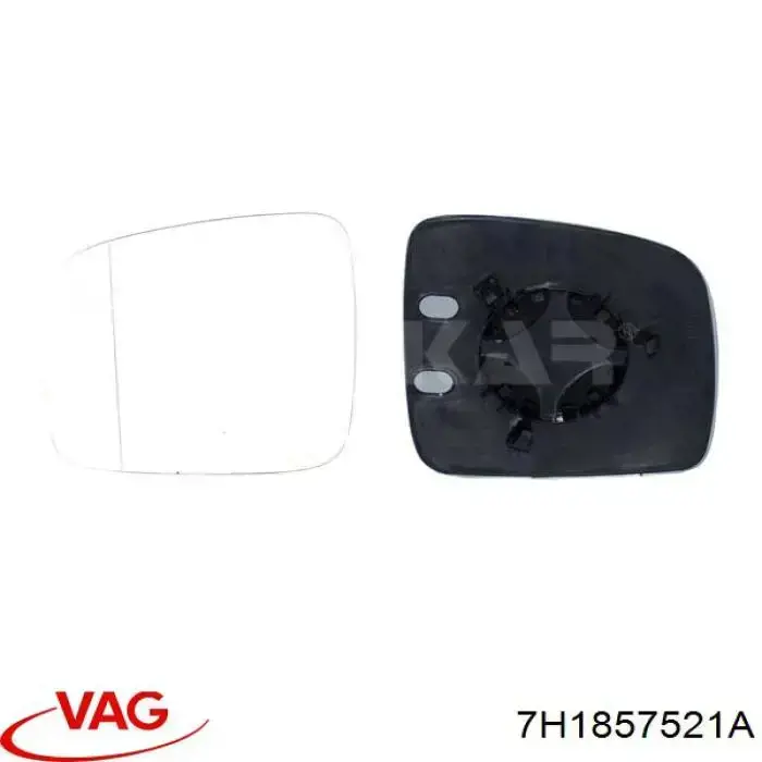 Cristal de espejo retrovisor exterior izquierdo VAG 7H1857521A precio, desde 20,00 EUR