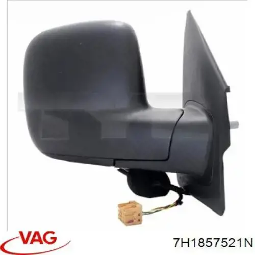 Cristal de Retrovisor Exterior Izquierdo VAG 7H1857521N