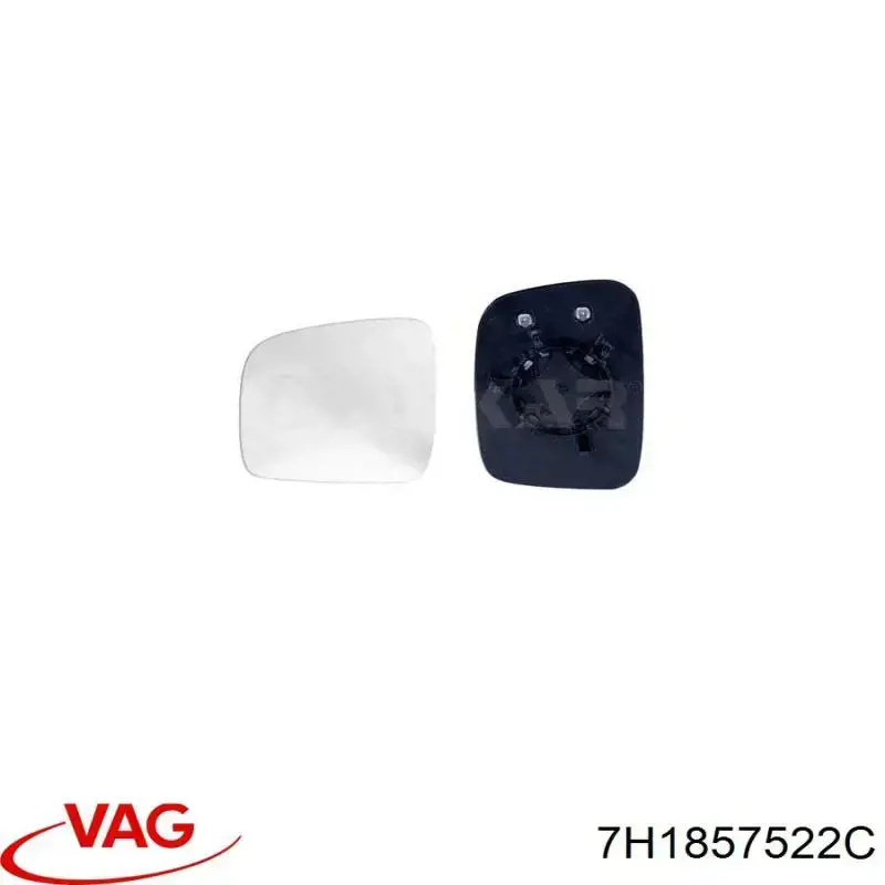 Comprar 7H1857522C VAG Cristal de espejo retrovisor derecho