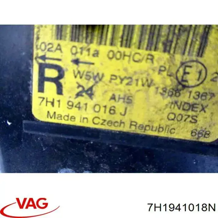 Comprar 7H1941018N VAG Faro derecho