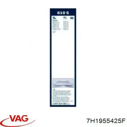 Limpiaparabrisas delantera VAG 7H1955425F