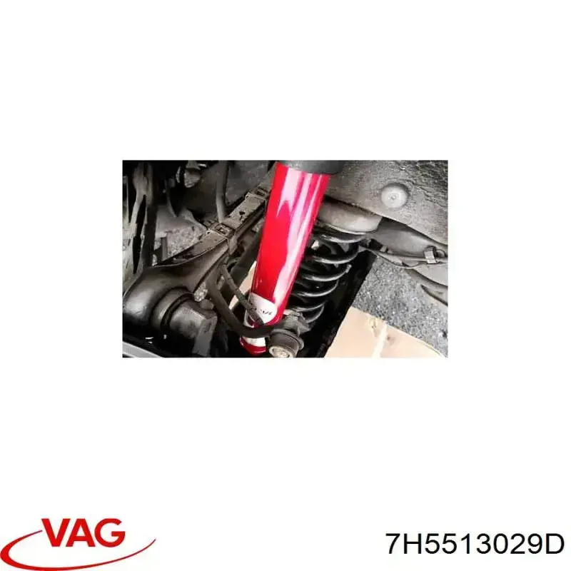 Amortiguador trasero VAG 7H5513029D precio, desde 46,42 EUR
