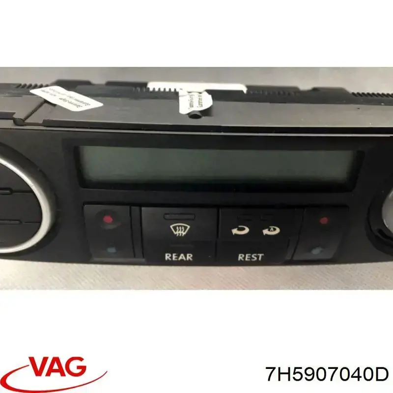  Unidad de control aire acondicionado Volkswagen Multivan 