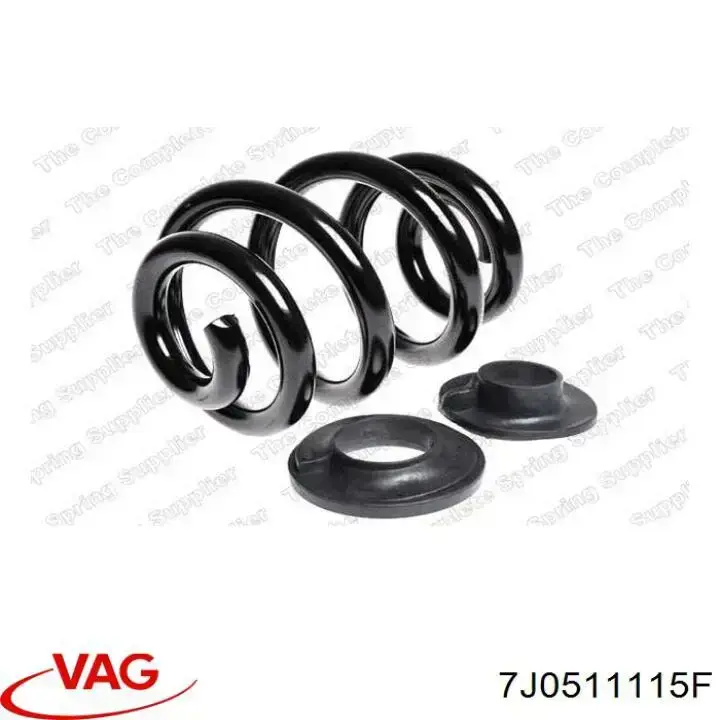 Muelle de suspensión trasero VAG 7J0511115F precio, desde 72,89 EUR