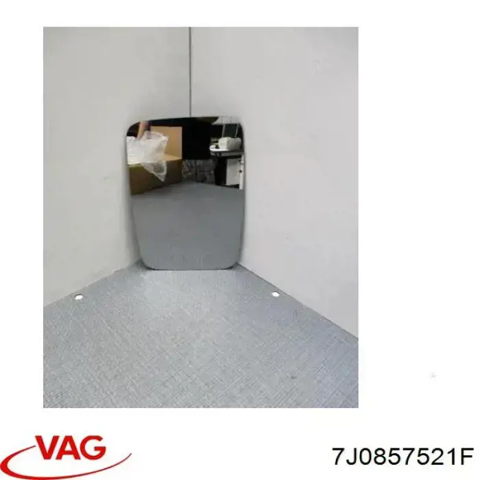 Cristal de espejo retrovisor 7J0857521F VAG
