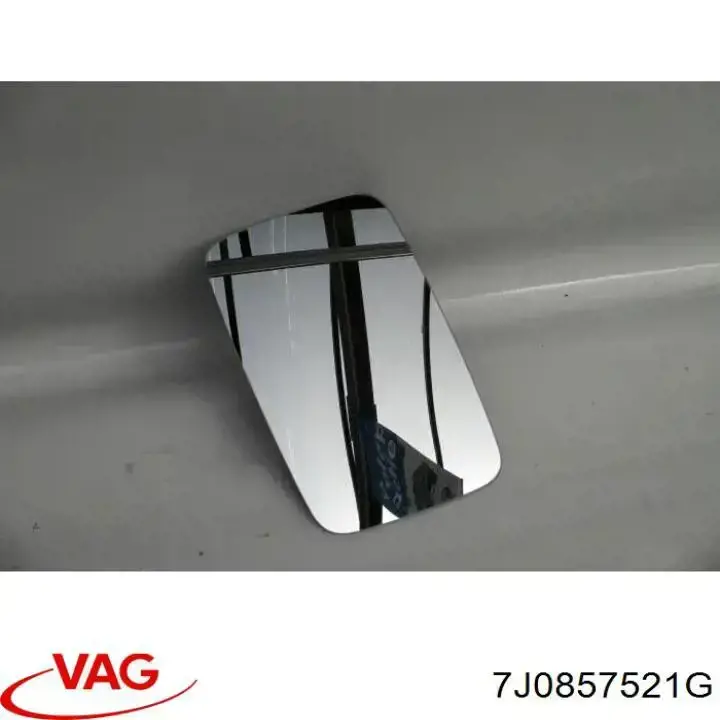 Cristal de espejo retrovisor 7J0857521G VAG