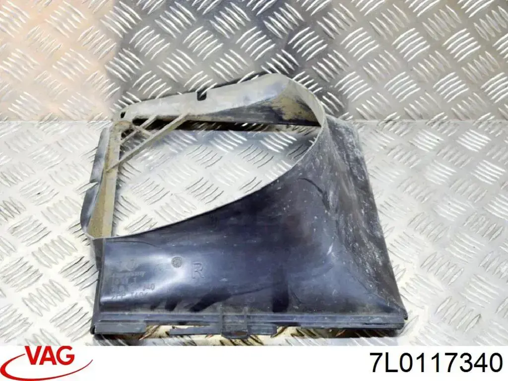 Comprar 7L0117340 VAG Deflector de aire del radiador intercooler derecho