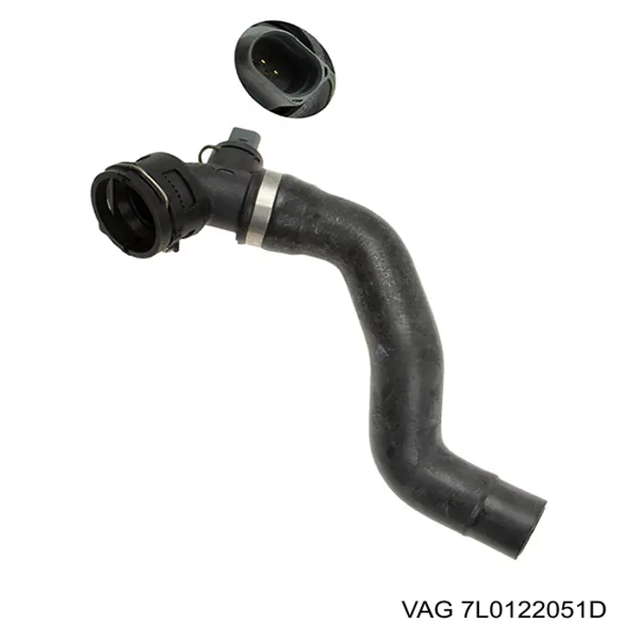 Comprar 7L0122051D VAG Manguera superior del radiador