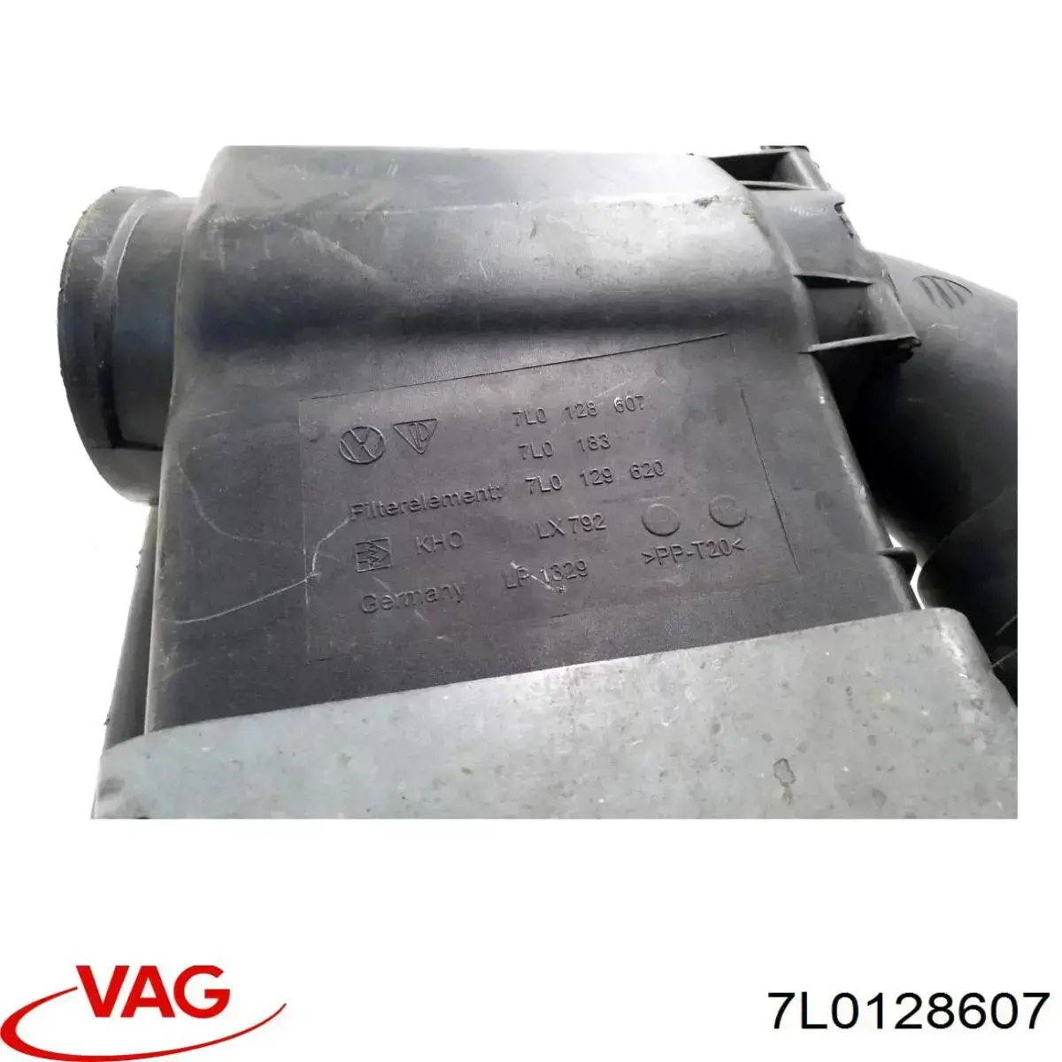 7L0128607 VAG casco de filtro de aire izquierdo