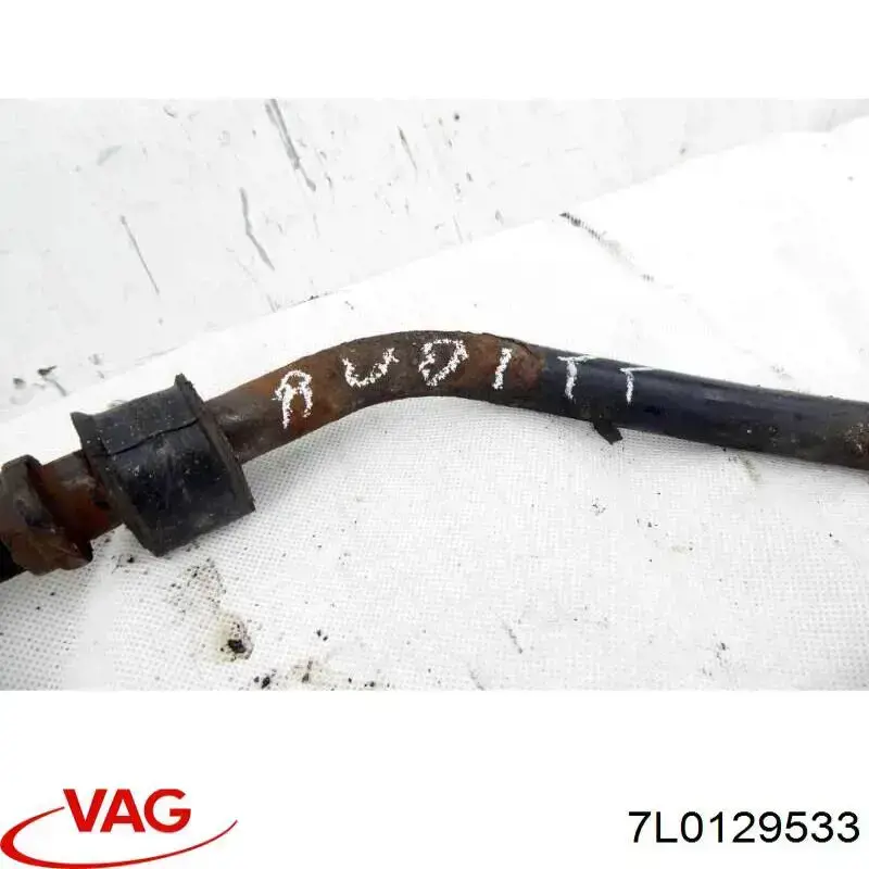 Conducto de aire, salida del filtro de aire 7L0129533 VAG