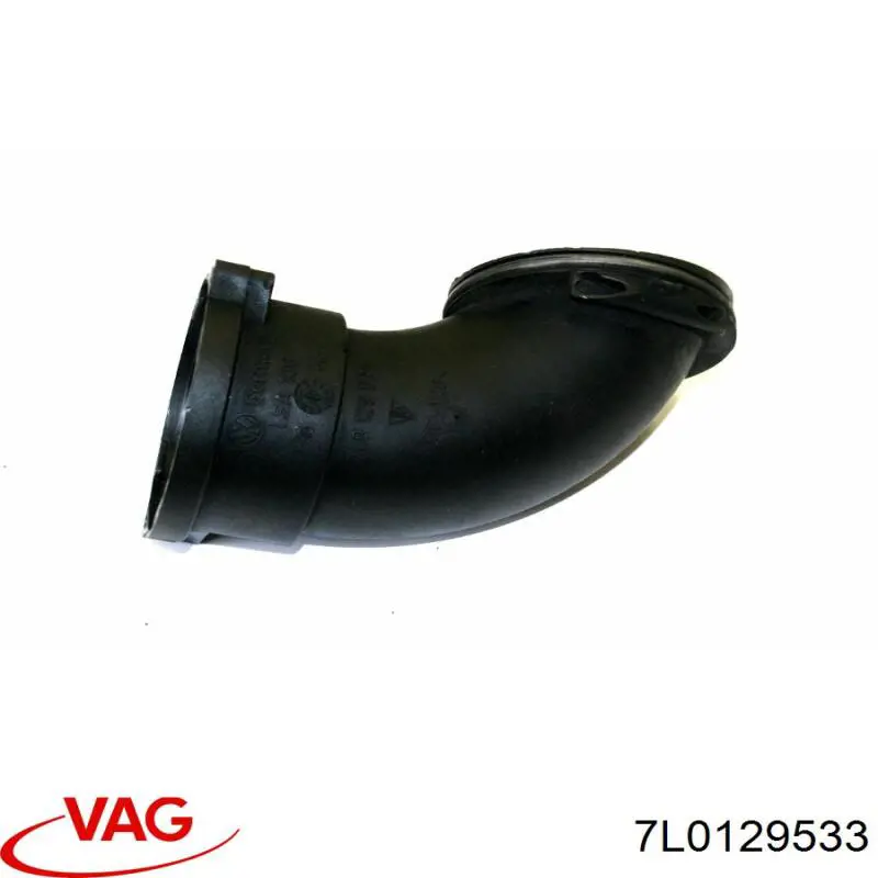 7L0129533 VAG tubo flexible de aspiración, salida del filtro de aire