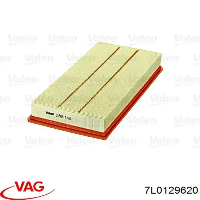 Filtro de aire 7L0129620 VAG