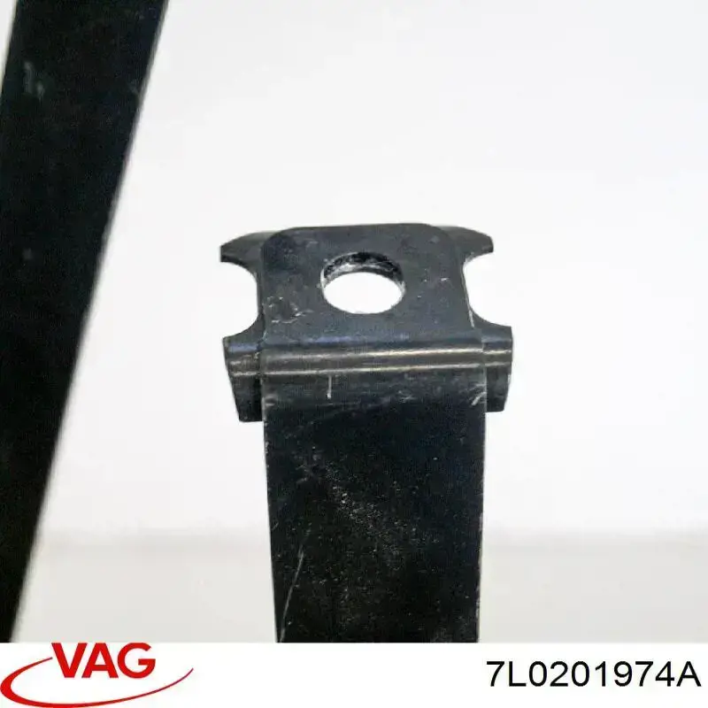 Protector de cárter y depósito de combustible 7L0201974A VAG