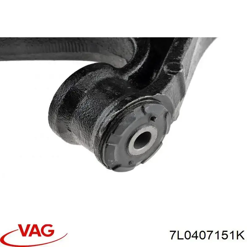 7L0407151K VAG Brazo inferior izquierdo de la suspensión delantera