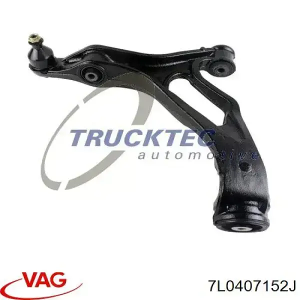 Brazo inferior derecho de la suspensión delantera VAG 7L0407152J precio, desde 153,79 EUR
