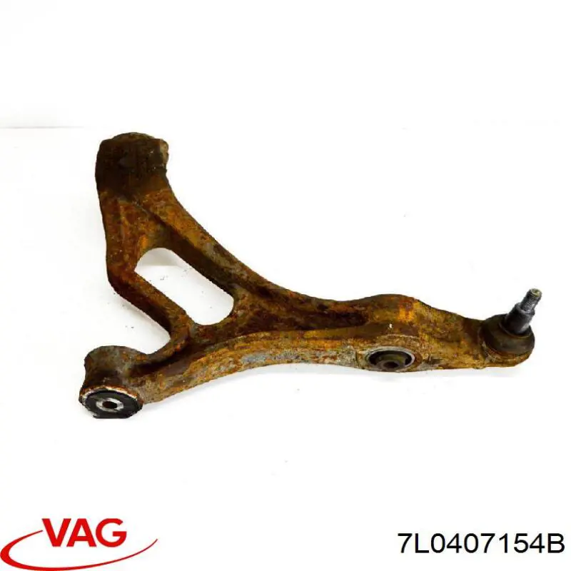 Brazo inferior derecho de la suspensión delantera VAG 7L0407154B precio, desde 72,60 EUR