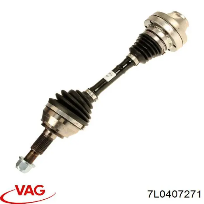 Semieje delantero 95534903811 VAG