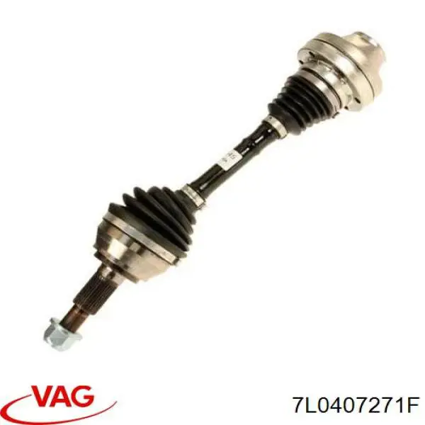 Semieje delantero VAG 7L0407271F precio, desde 79,82 EUR