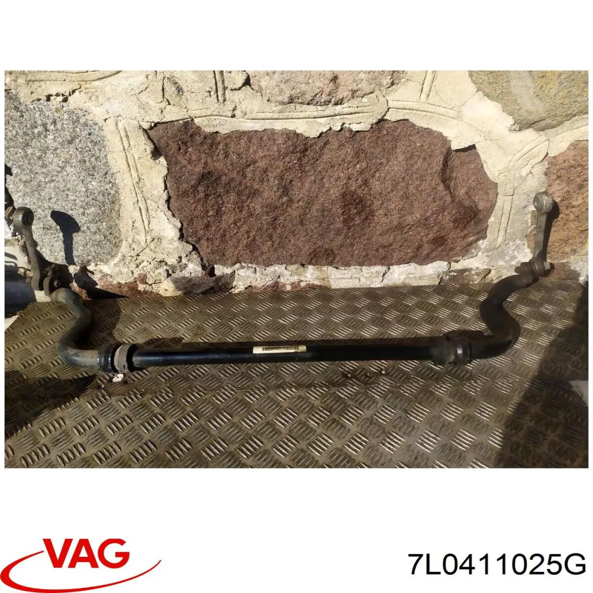 Estabilizador delantero 7L0411025G VAG