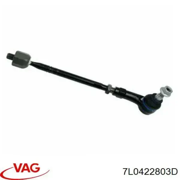 Barra de dirección completa izquierda 7L0422803D VAG