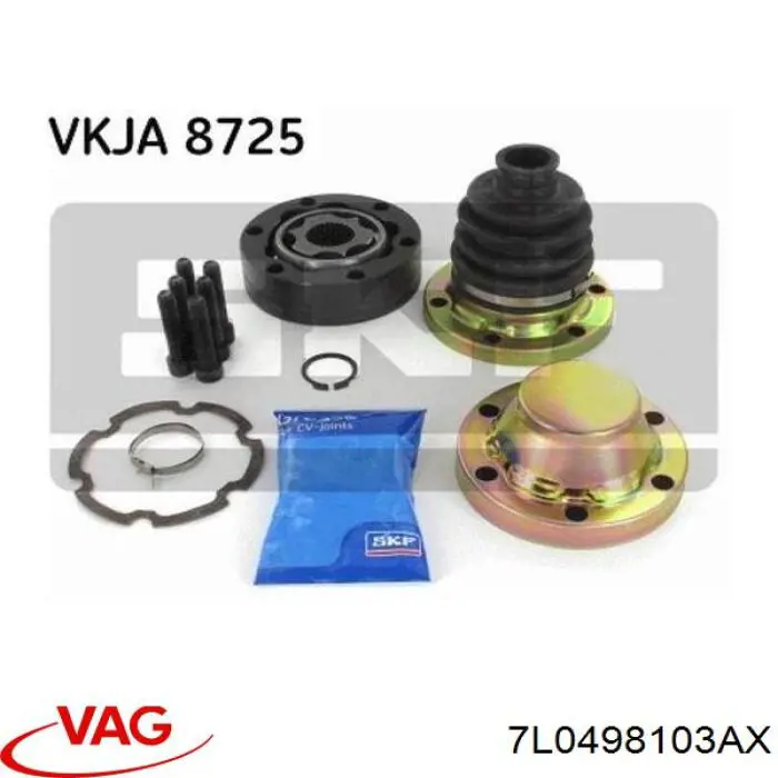 Junta homocinética interna delantera VAG 7L0498103AX precio, desde 49,81 EUR