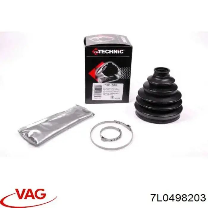 7L0498203 VAG fuelle, árbol de transmisión delantero exterior