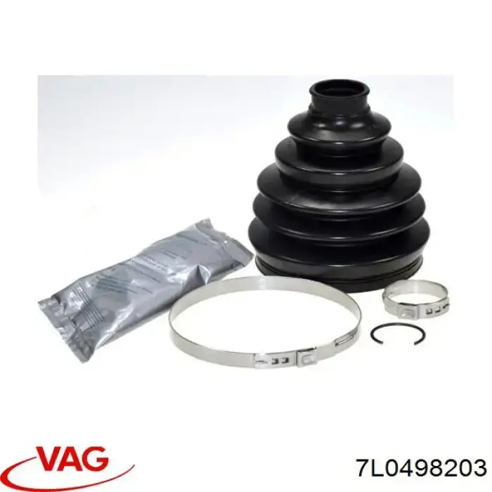 Fuelle, palier delantero exterior VAG 7L0498203 precio, desde 14,73 EUR