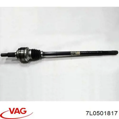 7L0501817B VAG Semieje trasero