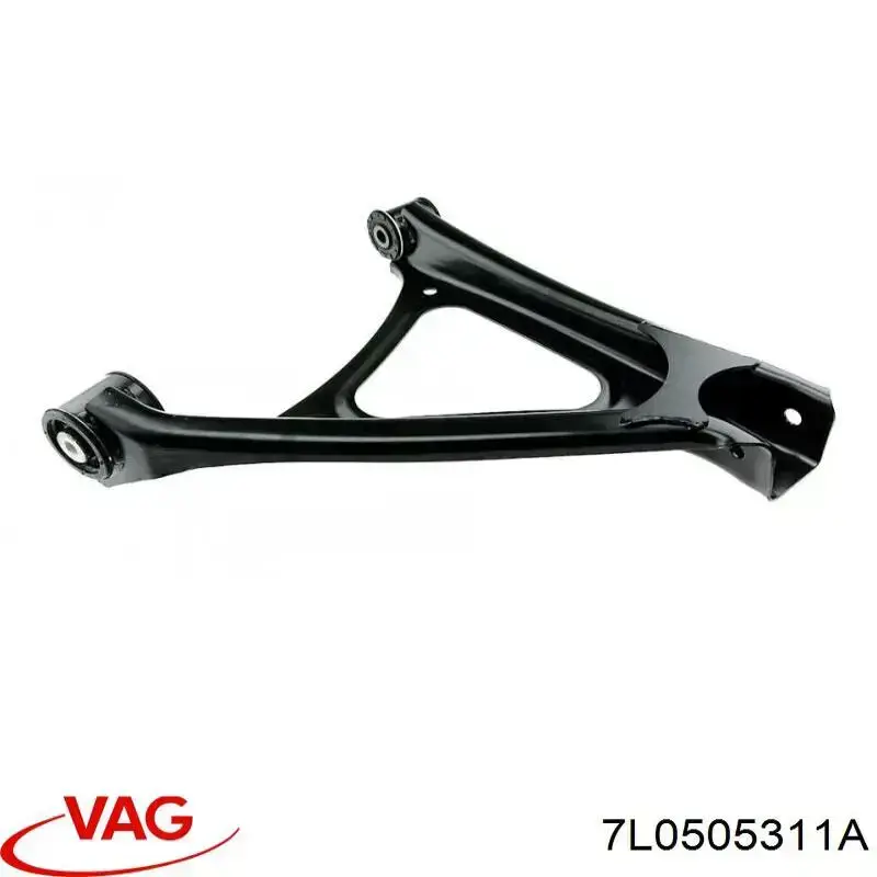 7L0505311A VAG brazo suspension trasero inferior izquierdo