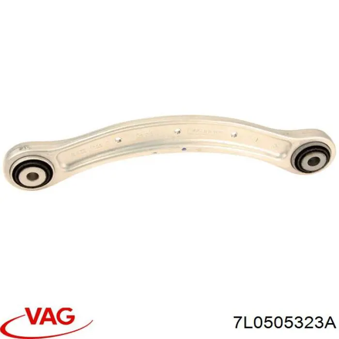 Brazo superior de suspensión trasera izquierdo/derecho 7L0505323A VAG