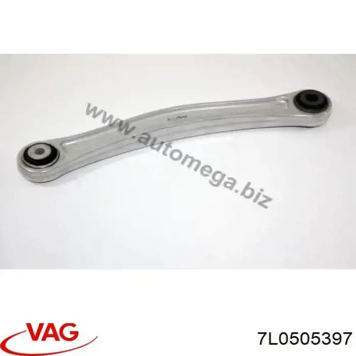 7L0505397 VAG Brazo superior izquierdo de la suspensión trasera