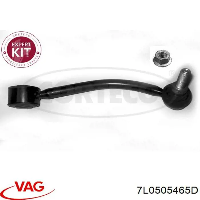 Comprar 7L0505465D VAG Bieleta estabilizadora trasera izquierda