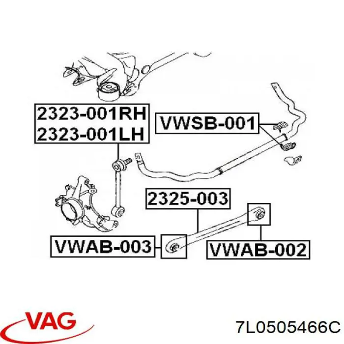  VAG 7L0505466C