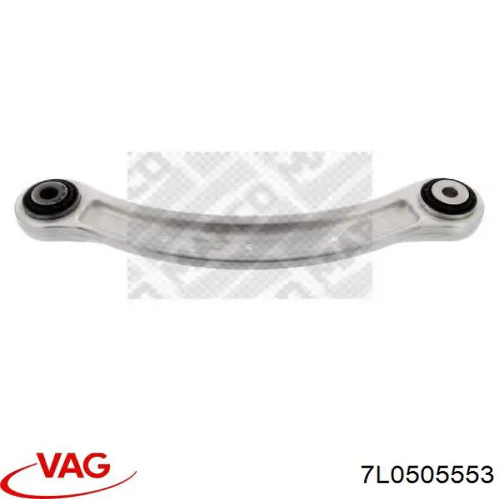 Travesaño de la suspensión trasera VAG 7L0505553