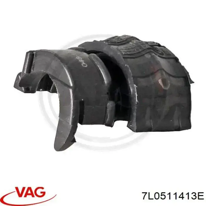 Buje de barra estabilizadora trasera 7L0511413E VAG