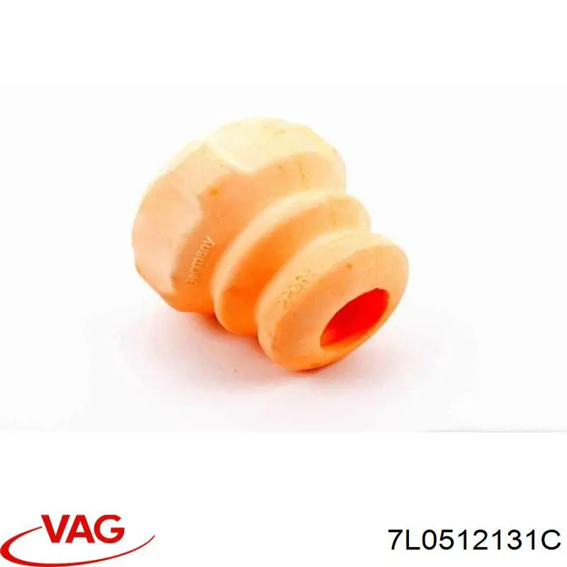 Comprar 7L0512131C VAG Tope de amortiguador trasero
