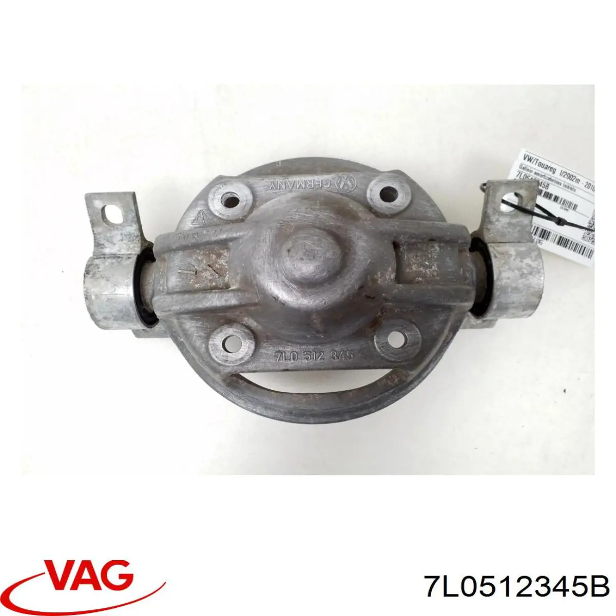 Copela de amortiguador trasero 7L0512301C VAG