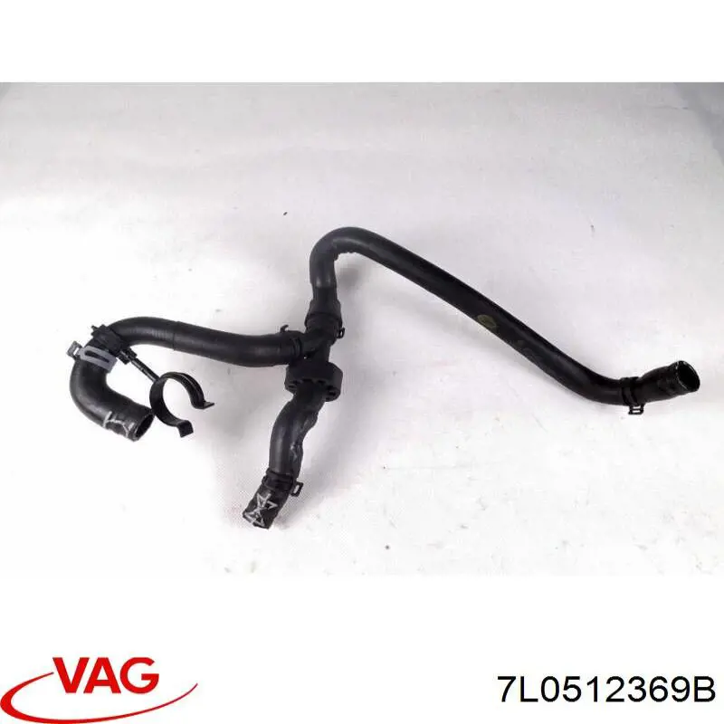 Viga superior del subchasis trasero 7L0512369B VAG