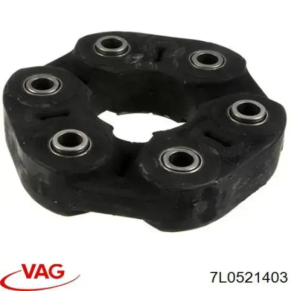 7L0521403 VAG Acoplamiento elástico delantero del cardán