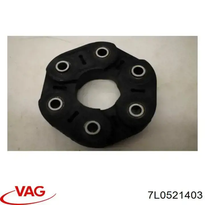 Acoplamiento elástico delantero del cardán VAG 7L0521403 precio, desde 41,27 EUR